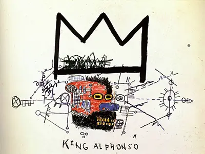 King Alphonso Jean-Michel Basquiat